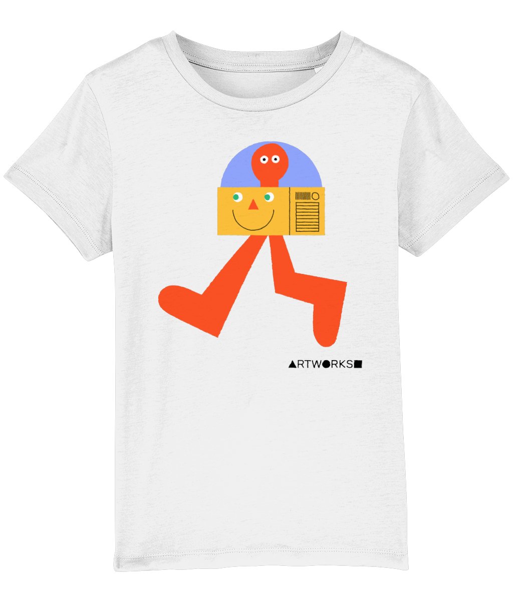 Kids Robot T-shirt - Artworks Clothing, image size:1024x1200