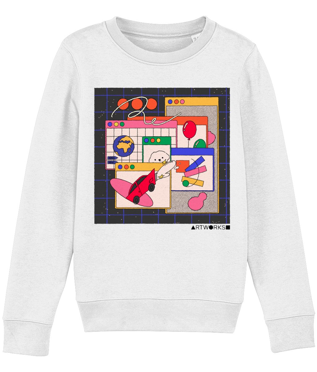 Cosmic Party Sweatshirt - Artworks Clothing
