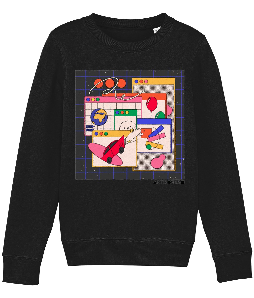 Cosmic Party Sweatshirt - Artworks Clothing