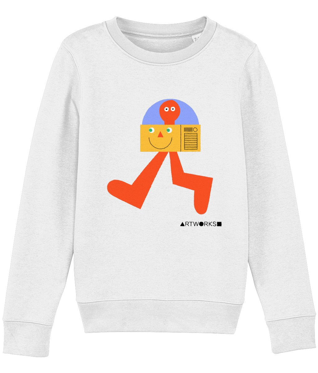 Robot Sweatshirt - Artworks Clothing